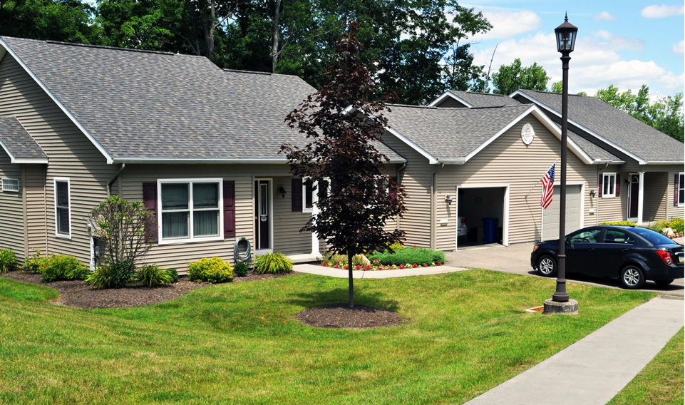 exteriorApt exterior of residence